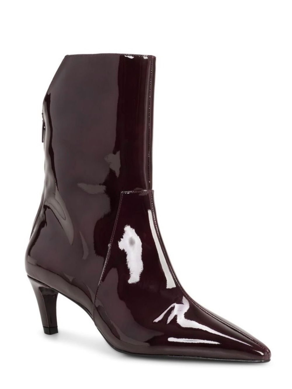 Like new Vince Camuto Quindele Pointed Toe Bootie in the dark burgundy size 9.5.